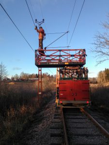 Mats applicerarDNA-vätskan